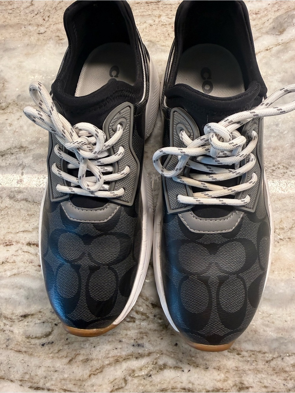 Coach Logo Women's
Sneakers_Signature Tech
Runner_Grey Black_Running
Shoes~7.5 - Picture 10 of 15